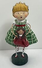 Lori Mitchell's Holly's New Dolly Christmas  Collectible Holiday Figurine 6.75” picture
