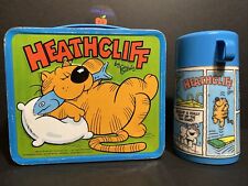 Vintage 1982 Heathcliff Lunchbox with Thermos No Cap picture