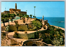 c1980s Corner of Jaffa's Seaside Israel Jewish Vintage Postcard picture