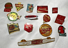 Coca Cola Logo Pins - Selection of 14 picture