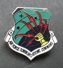 AIR FORCE COMMUNICATIONS COMMAND USAF LAPEL OR HAT PIN 1 INCH picture