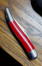Vintage IMPERIAL PROV. R.I. USA Red 2-Blade Pocket Knife picture