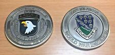 US ARMY 101ST AIRBORNE 506TH INFANTRY WW II/VIETNAM CURRAHEE CHALLENGE COIN picture