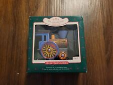 Hallmark Christmas Ornament 1988 Tin Locomotive Toy #7 in Series picture