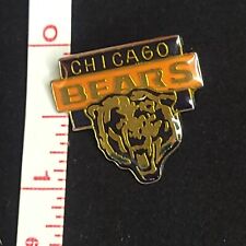 Vintage Chicago Bears resin 1982 vintage Lapel Hat Vest Pin Badge picture