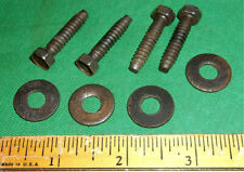 (4) Philco 60 Radio Chassis Mtg. Screws/Washers Orig.  Good Cond. picture