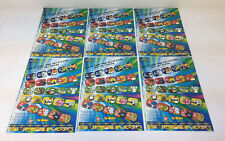 dealer's lot of 6 DIGIMON promo sticker sheets ~ 2000 picture