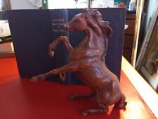 Hartland Vintage model Rearing Woodgrain (plastic) Horse-9