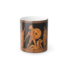 Achilles and Penthesella on the Plain of Troy, - Color Changing Mug 11oz picture