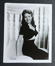 vintage 1940s Ann Miller B&W 8x10 Promo Photo Beautiful Hollywood Starlet pretty picture