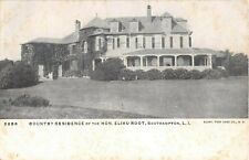 c.1905 Hon. Elihu Root Country Home Southampton LI NY post card picture