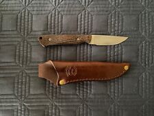 White River Small Game Natural Burlap Micarta Hunting Knife CPM S35VN Blade picture