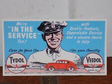 Vintage Tydol Veedol Advertising Card picture
