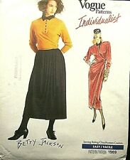Vogue Individualist Pattern 1969 Betty Jackson Size-12 picture