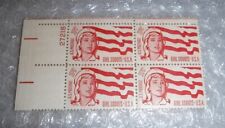 Plate Block of 4 Girl Scouts USA 4 CENT STAMPS 1962 US Scott #1199 unused picture