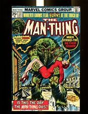 MAN-THING 22 (8.5) LAST ISSUE HOWARD THE DUCK CAMEOS MARVEL (b074) picture