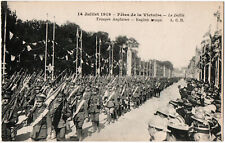 CPA 1919 - Victory Feasts. The Parade. English Troops picture