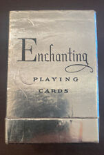 Vintage Enchanting Playing Cards. U.S. Playing Card Co. Double Deck. picture