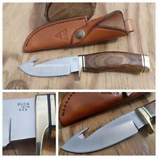 Vintage 2001 BUCK USA 191 Fixed Blade ZIPPER-R Gut Hook KNIFE w/Sheath USA EUC picture