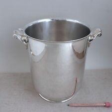 Christofle Ormesson Ice Bucket French Silverplate Shell Champagne Wine Chiller picture