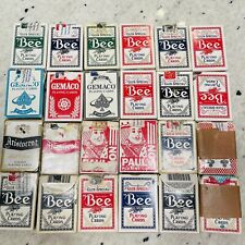 Lot 24 Decks LAS VEGAS Vintage CASINO USED playing cards Bellagio Golden Nugget picture