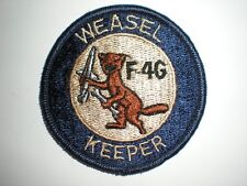  USAF F-4G PHANTOM II WEASEL KEEPER PATCH -COLOR picture