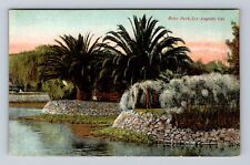 Los Angeles CA-California, Echo Park, Antique, Vintage Postcard picture