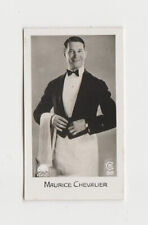 Maurice Chevalier 1932 Bridgewater Film Stars Small Trading Card - Series 1 #58 picture