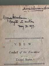 Josiah Quincy Congress Harvard President signed James Monroe US President 1797 picture