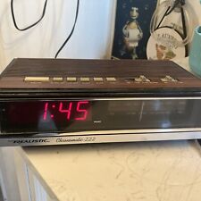 Vintage Realistic Chronomatic 222 Digital Clock Stereo Radio Model 12-1529  picture