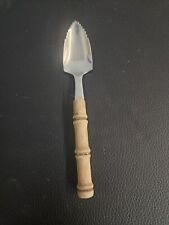 Vintage Wood Branch Handle Grapefruit Citrus Spoon Made In Japan  picture