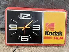 Vintage Kodak Film Lighted Sign/Clock/ 21