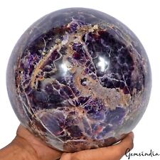 X Large 19.8 Kilo Natural Amethyst Crystal Mineral Sphere Gem /Home Decor~9.5