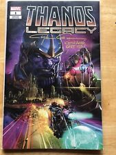 THANOS LEGACY #1, CLAYTON CRAIN SIGNED VARIANT, M/NM SCORPION COMICS W/ REMARK picture
