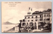 Eden Hotel Molaro Anacapri Ile De Capri Vintage Postcard A220 picture