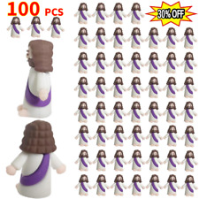100Pcs Jesus Toys Easter Mini Jesus Figurine Tiny Party Favors Gift picture