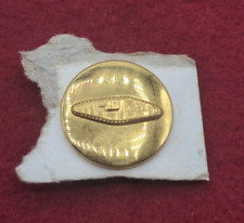 WWII/2 US Army Armor stamped enlisted collar brass on original partial card picture
