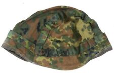 Medium (55-57) - Used German Bundeswehr Flecktarn Helmet Cover Snow Reversible picture