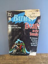 Batman A Death In The Family 1988 DC Comics Book For Crafts or Collage Art picture