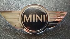 E07-  MINI Cooper hood emblem genuine front bumper badge ornament logo picture