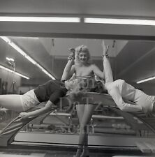 1950s Vogel Negative-sexy blonde pinup girl Monica Richards-cheesecake v216059 picture