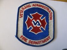 VTG  VA  VETERANS ADMINISTRATION   FIRE DEPT  3.75