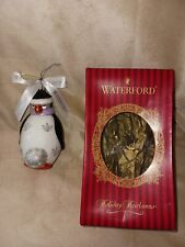 Waterford Holiday Heirlooms Kilkenny Penguin Christmas Ornament w Box picture