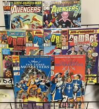 Marvel Comics Avengers 1-2, Damage Control 1-4, The Three Musketeers 1-2 picture