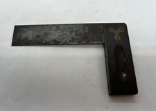 Vintage Stanley Try Square Wood & Brass 6
