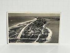 Postcard RPPC Aerial View Pass A Grille Beach Florida FL c1939 A62 picture