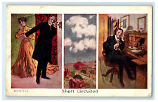 1914 Short Circuited, Strasburg, Virginia VA Posted Antique Postcard picture