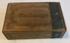 Exchange Cigar Box 1901 Tax Stamp Reyna Fina Clymer Lock Haven Penna. picture