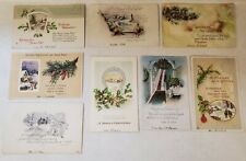 Charming Vintage Christmas & New Years Postcards 1913-1919 Some in German picture
