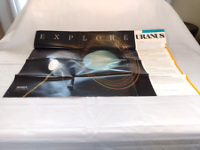 NASA Explore Uranus Poster 1986 picture